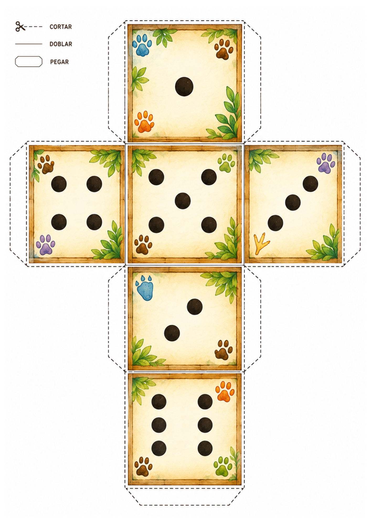 Ficha o carta de uno de los juegos de mesa bíblicos